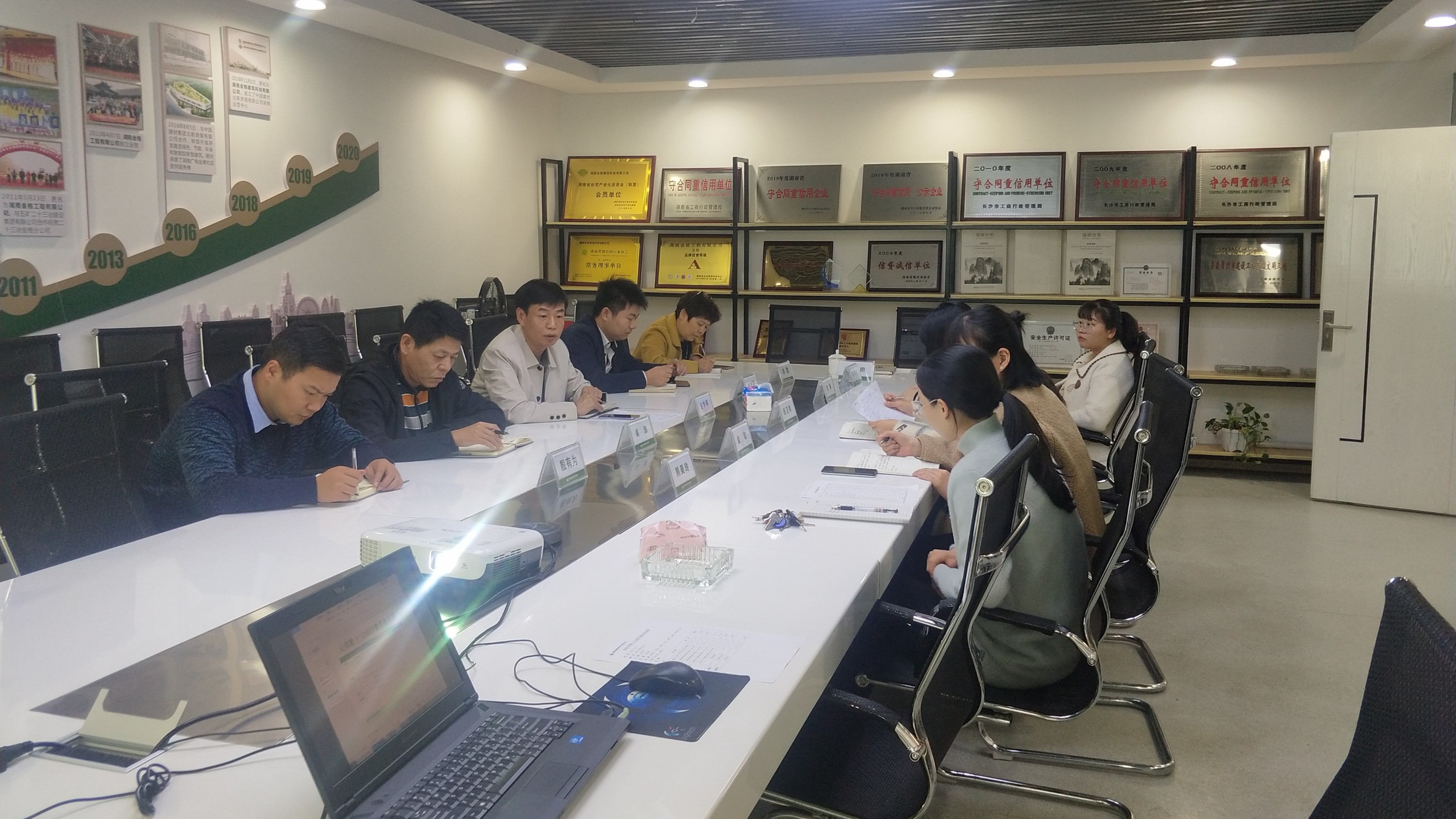 金格建科召開(kāi)2020年第9次執(zhí)行委員會(huì)